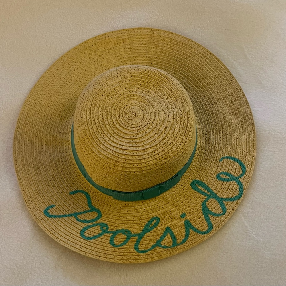 Poolside Straw Hat